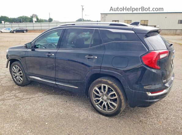 3GKALXEV1NL300783 2022 GMC TERRAIN Black უკანა მარცხენა