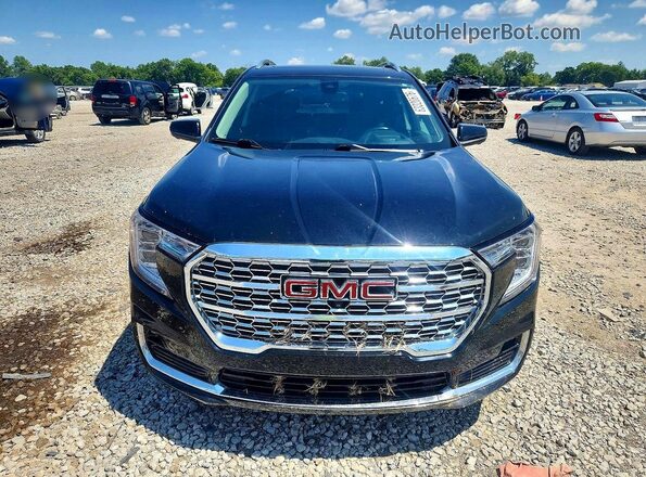 3GKALXEV3NL163555 2022 GMC TERRAIN Black Front view