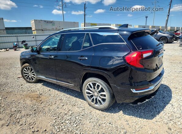 3GKALXEV3NL163555 2022 GMC TERRAIN Black Rear left