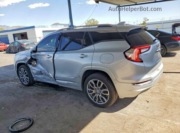 3GKALXEV3NL254650 2022 GMC TERRAIN Gray Հետևի ձախ
