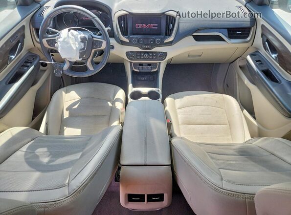 3GKALXEV7NL313635 2022 GMC TERRAIN Белый Вид панели приборов