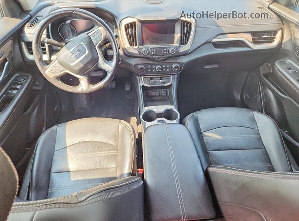 3GKALXEV8NL159548 2022 GMC TERRAIN Gray Առջևի վահանակի տեսք