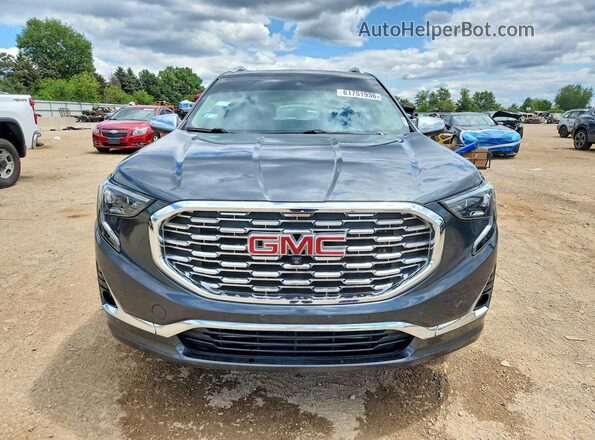 3GKALXEX1KL161798 2019 GMC TERRAIN Gray Front view