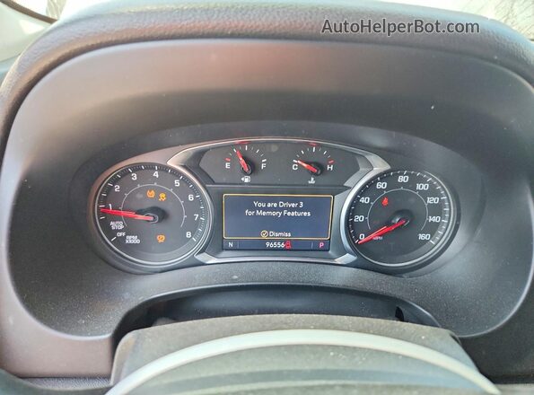 3GKALXEX1KL161798 2019 GMC TERRAIN Gray Instrument cluster view