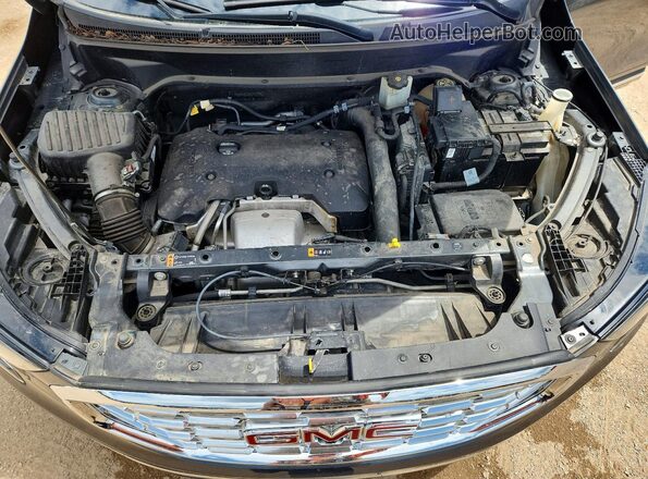 3GKALXEX1KL161798 2019 GMC TERRAIN Gray Rear interior view
