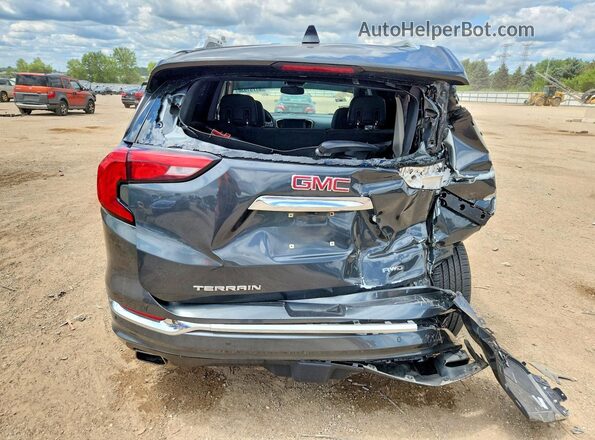 3GKALXEX1KL161798 2019 GMC TERRAIN Gray Rear view