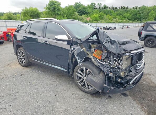 3GKALXEX2KL375019 2019 GMC TERRAIN Черный Передняя правая четверть