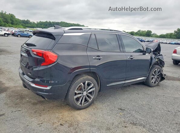 3GKALXEX2KL375019 2019 GMC TERRAIN Черный Задняя правая четверть