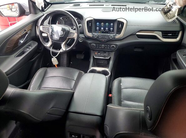 3GKALXEX2KL375019 2019 GMC TERRAIN Черный Вид панели приборов