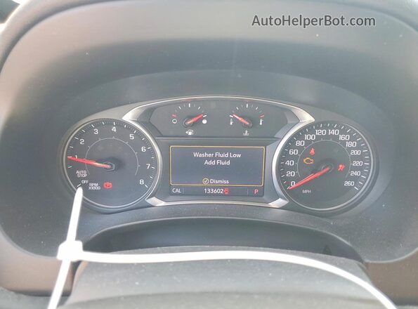 3GKALXEX2KL375019 2019 GMC TERRAIN Черный Вид щитка приборов