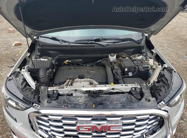 3GKALXEX3JL316866 2018 GMC TERRAIN Silver Widok komory silnika