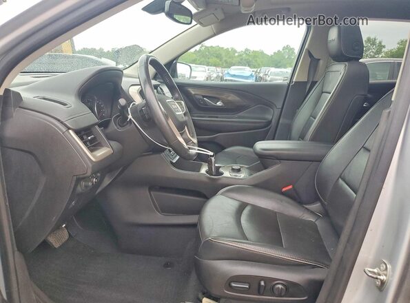 3GKALXEX3JL316866 2018 GMC TERRAIN Silver Widok wnętrza z przodu