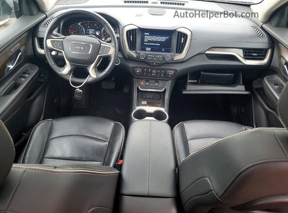 3GKALXEX3JL316866 2018 GMC TERRAIN Silver Widok deski rozdzielczej
