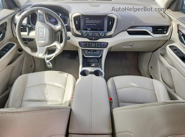 3GKALXEX3KL165173 2019 GMC TERRAIN White წინა პანელის ხედი