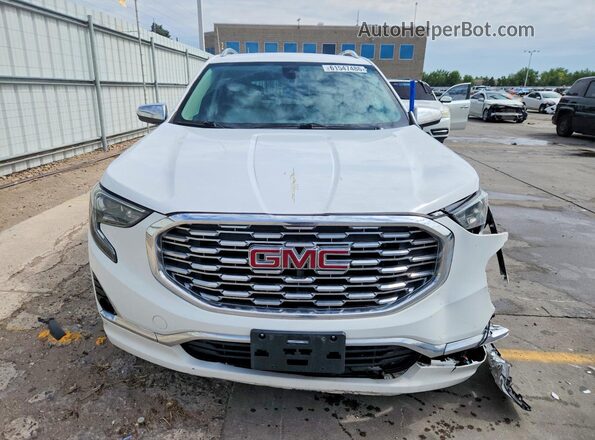 3GKALXEX3KL165173 2019 GMC TERRAIN White წინა ხედი