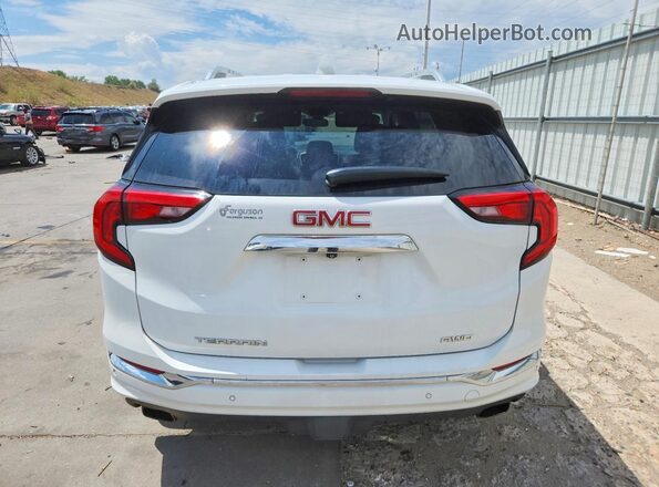 3GKALXEX3KL165173 2019 GMC TERRAIN White უკანა ხედი