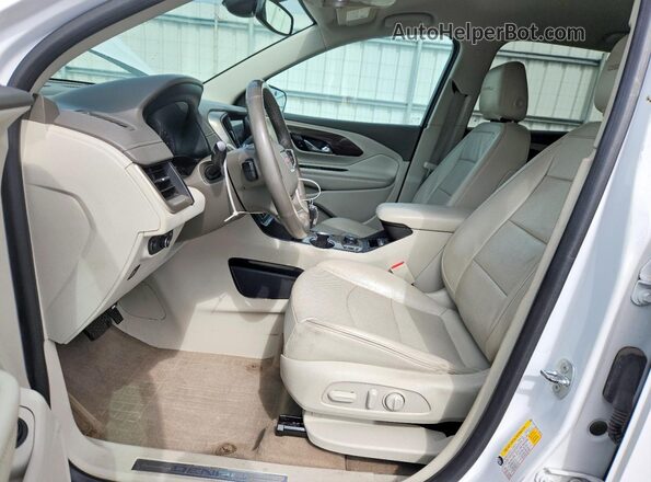 3GKALXEX3KL165173 2019 GMC TERRAIN White წინა სალონის ხედი