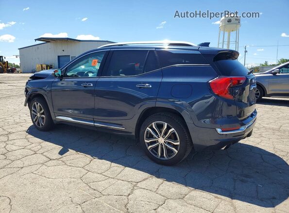 3GKALXEX3KL177579 2019 GMC TERRAIN Blue Задня ліва чверть