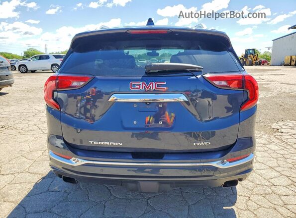3GKALXEX3KL177579 2019 GMC TERRAIN Blue Вид ззаду