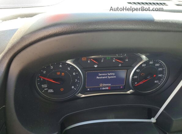 3GKALXEX3KL177579 2019 GMC TERRAIN Blue Вид щитка приладів