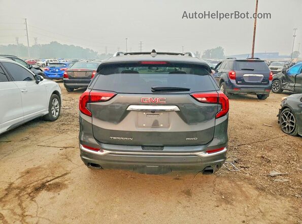 3GKALXEX3KL258419 2019 GMC TERRAIN Charcoal Вид ззаду