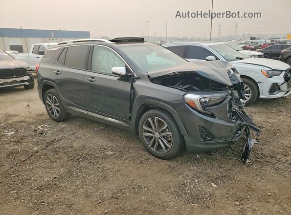 3GKALXEX3KL258419 2019 GMC TERRAIN Charcoal Передня права чверть