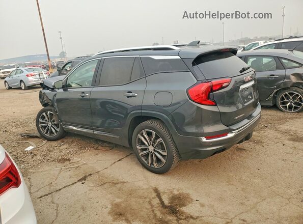 3GKALXEX3KL258419 2019 GMC TERRAIN Charcoal Задня ліва чверть