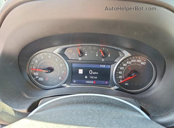 3GKALXEX3LL276016 2020 GMC TERRAIN Black Вид щитка приладів