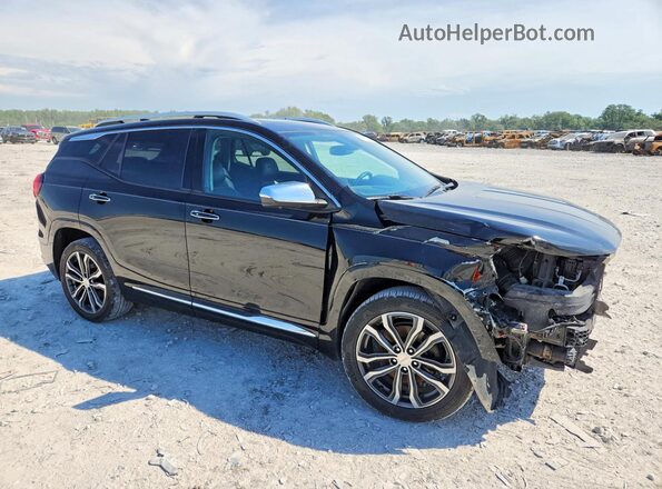 3GKALXEX3LL276016 2020 GMC TERRAIN Black Передня права чверть