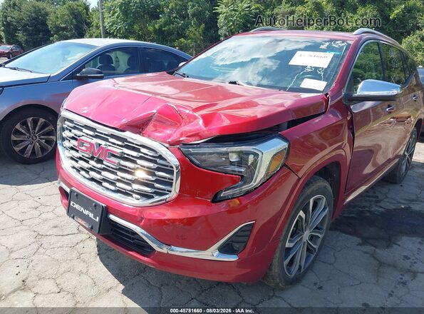3GKALXEX4JL157551 2018 GMC TERRAIN Красный Вид спереди
