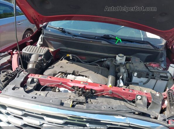 3GKALXEX4JL157551 2018 GMC TERRAIN Красный Вид сзади