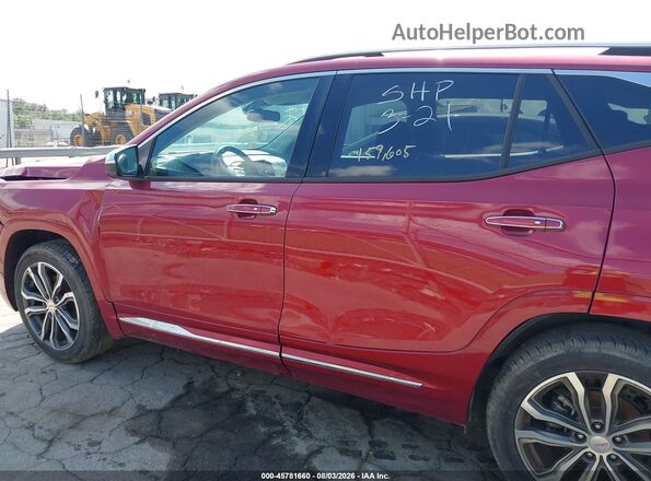 3GKALXEX4JL157551 2018 GMC TERRAIN Красный Панорамный вид салона 360°