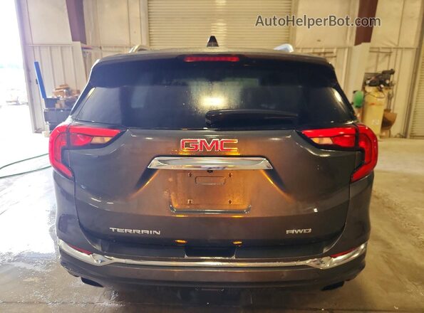 3GKALXEX4JL194213 2018 GMC TERRAIN Gray Հետևի տեսք