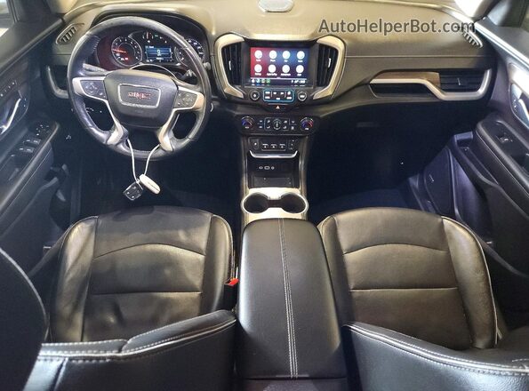 3GKALXEX4JL194213 2018 GMC TERRAIN Gray Առջևի վահանակի տեսք