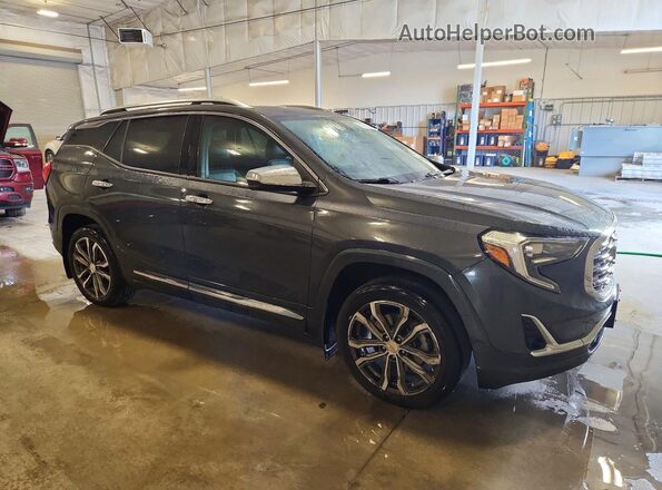 3GKALXEX4JL194213 2018 GMC TERRAIN Gray Առջևի աջ