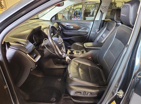 3GKALXEX4JL194213 2018 GMC TERRAIN Gray Սալոնի դիմացի տեսք
