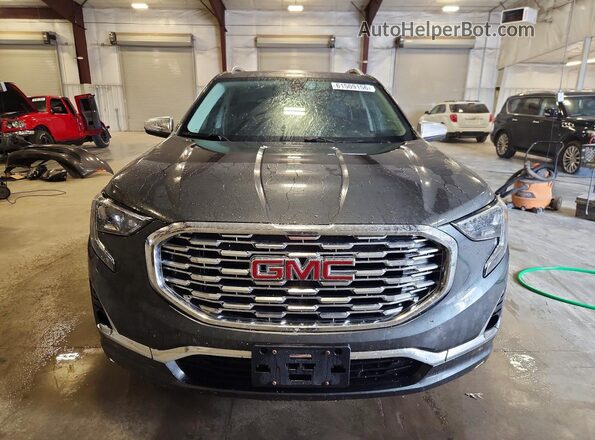 3GKALXEX4JL194213 2018 GMC TERRAIN Gray Դիմացի տեսք