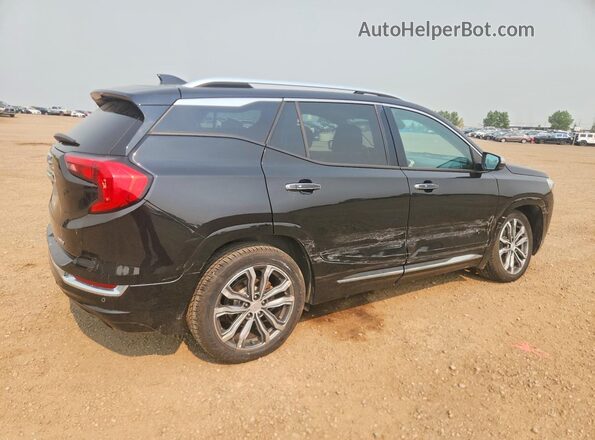 3GKALXEX4JL218266 2018 GMC TERRAIN Черный Задняя правая четверть