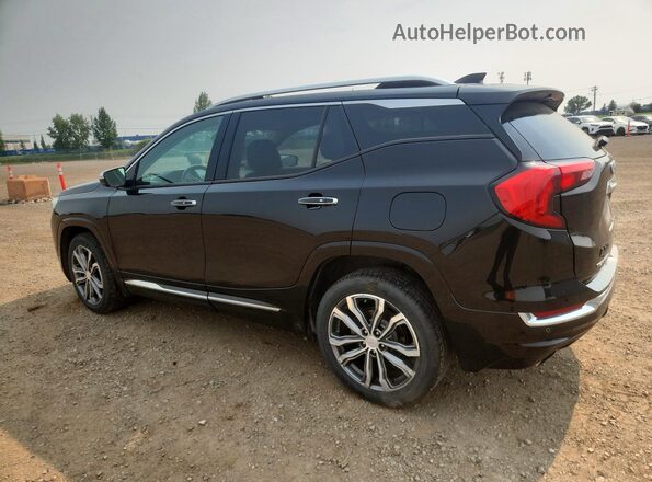 3GKALXEX4JL218266 2018 GMC TERRAIN Черный Задняя левая четверть