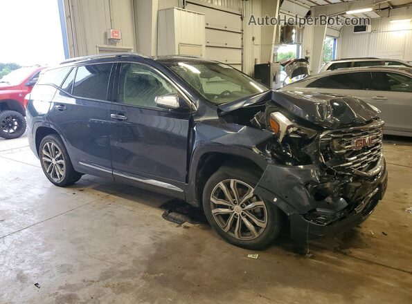 3GKALXEX5JL335757 2018 GMC TERRAIN Blue Առջևի աջ