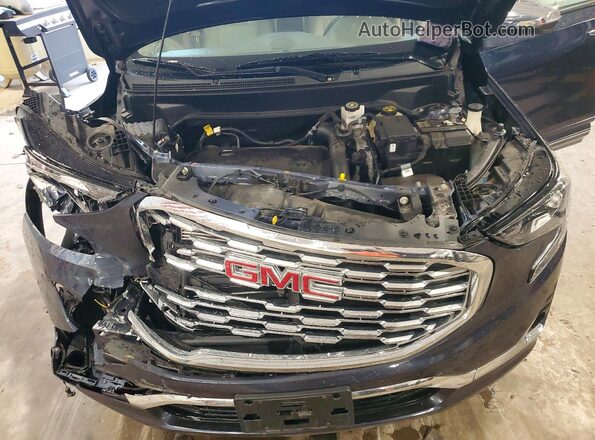 3GKALXEX5JL335757 2018 GMC TERRAIN Blue Սալոնի հետևի տեսք