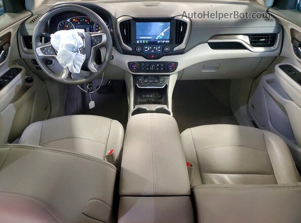 3GKALXEX5JL335757 2018 GMC TERRAIN Blue Առջևի վահանակի տեսք