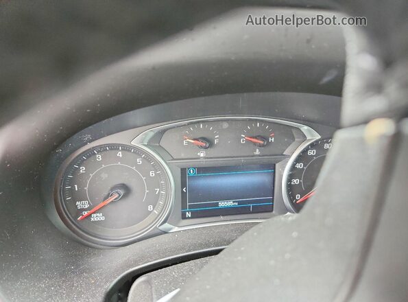 3GKALXEX6JL138693 2018 GMC TERRAIN Red Instrument cluster view
