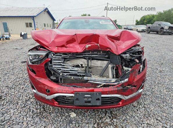3GKALXEX6JL138693 2018 GMC TERRAIN Red Front view