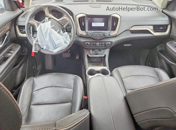 3GKALXEX6JL138693 2018 GMC TERRAIN Red Dashboard view