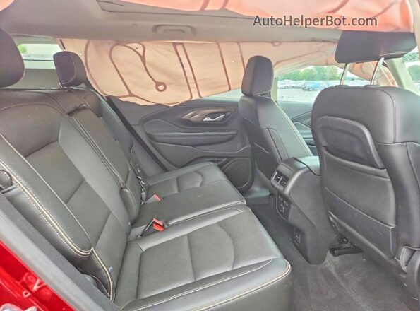 3GKALXEX6JL138693 2018 GMC TERRAIN Red Rear interior view
