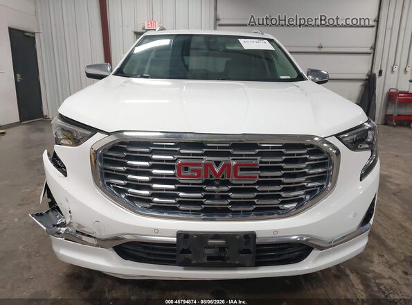 3GKALXEX8JL249987 2018 GMC TERRAIN White Vista frontal