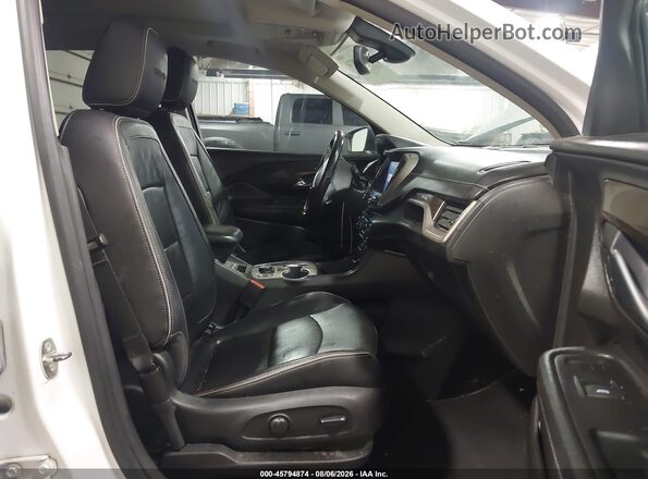 3GKALXEX8JL249987 2018 GMC TERRAIN White Vista interior delantera