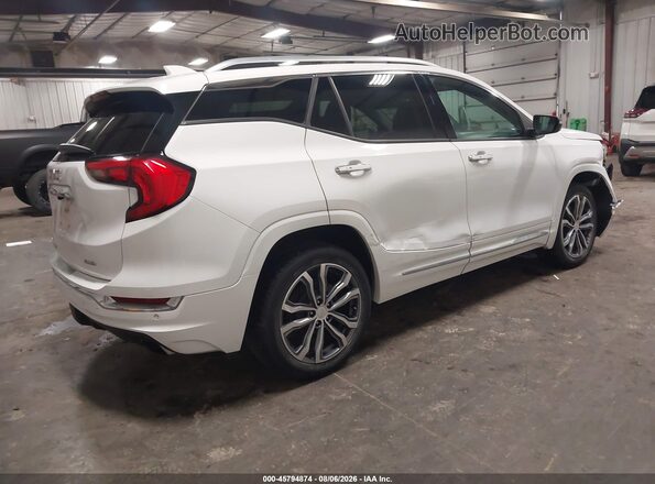 3GKALXEX8JL249987 2018 GMC TERRAIN White Trasero derecho