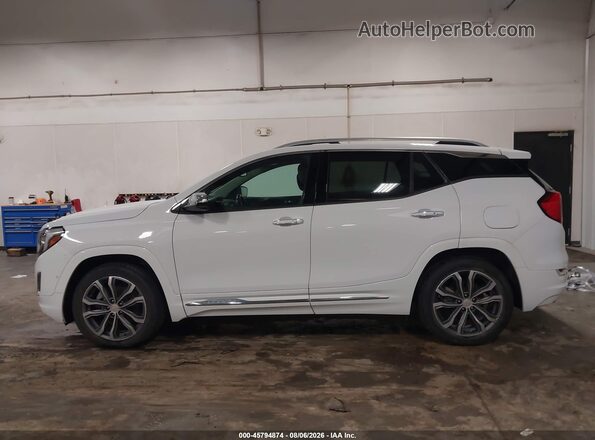 3GKALXEX8JL249987 2018 GMC TERRAIN White Vista interior de 360 grados
